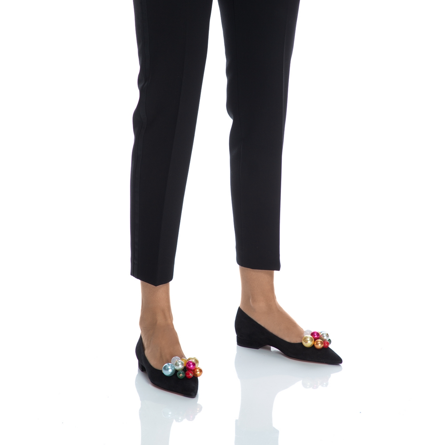 Imagine Pantofi Dama 5982 Camoscio Negru