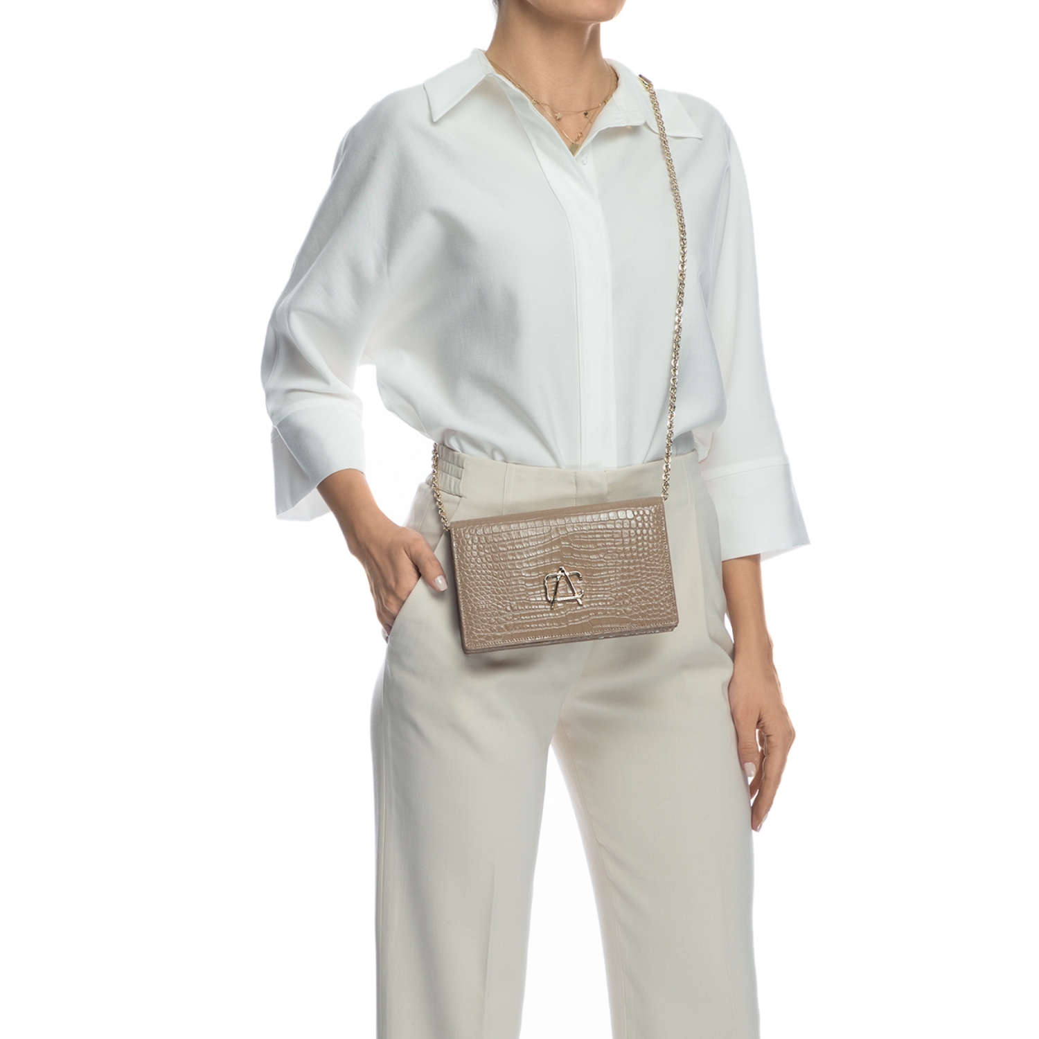 Imagine ARNA CROCO TAUPE