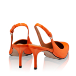 Imagine Pantofi Decupati Dama 5728 Vitello Arancio