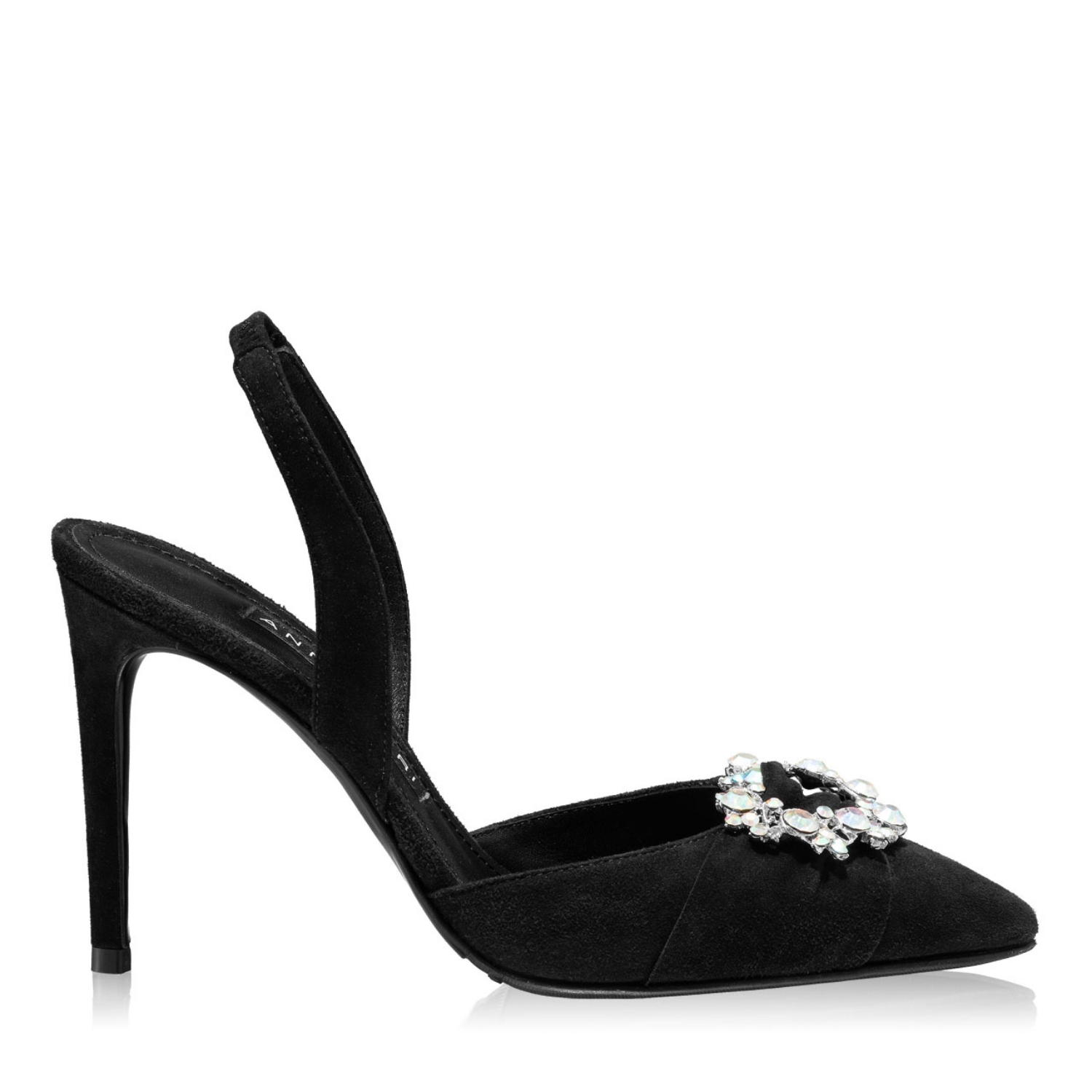 Imagine Pantofi Decupati Damă 5537 Camoscio Negru