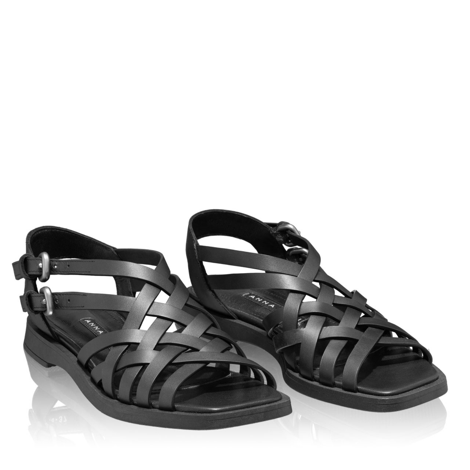 Imagine Sandale Dama 5998 Vitello Negru