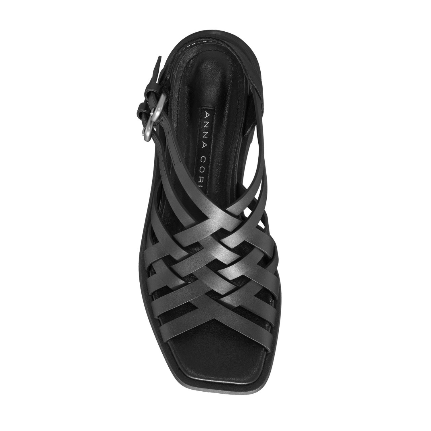 Imagine Sandale Dama 5998 Vitello Negru