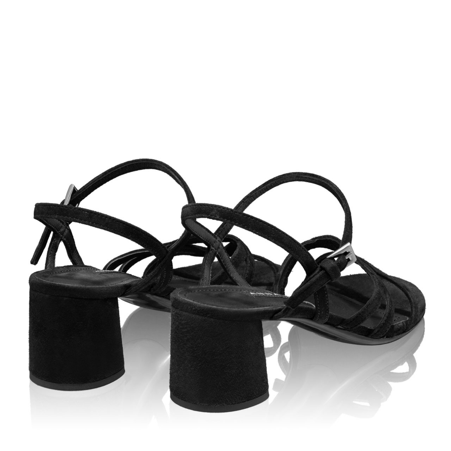 Imagine Sandale Dama 6023 Camoscio Negru