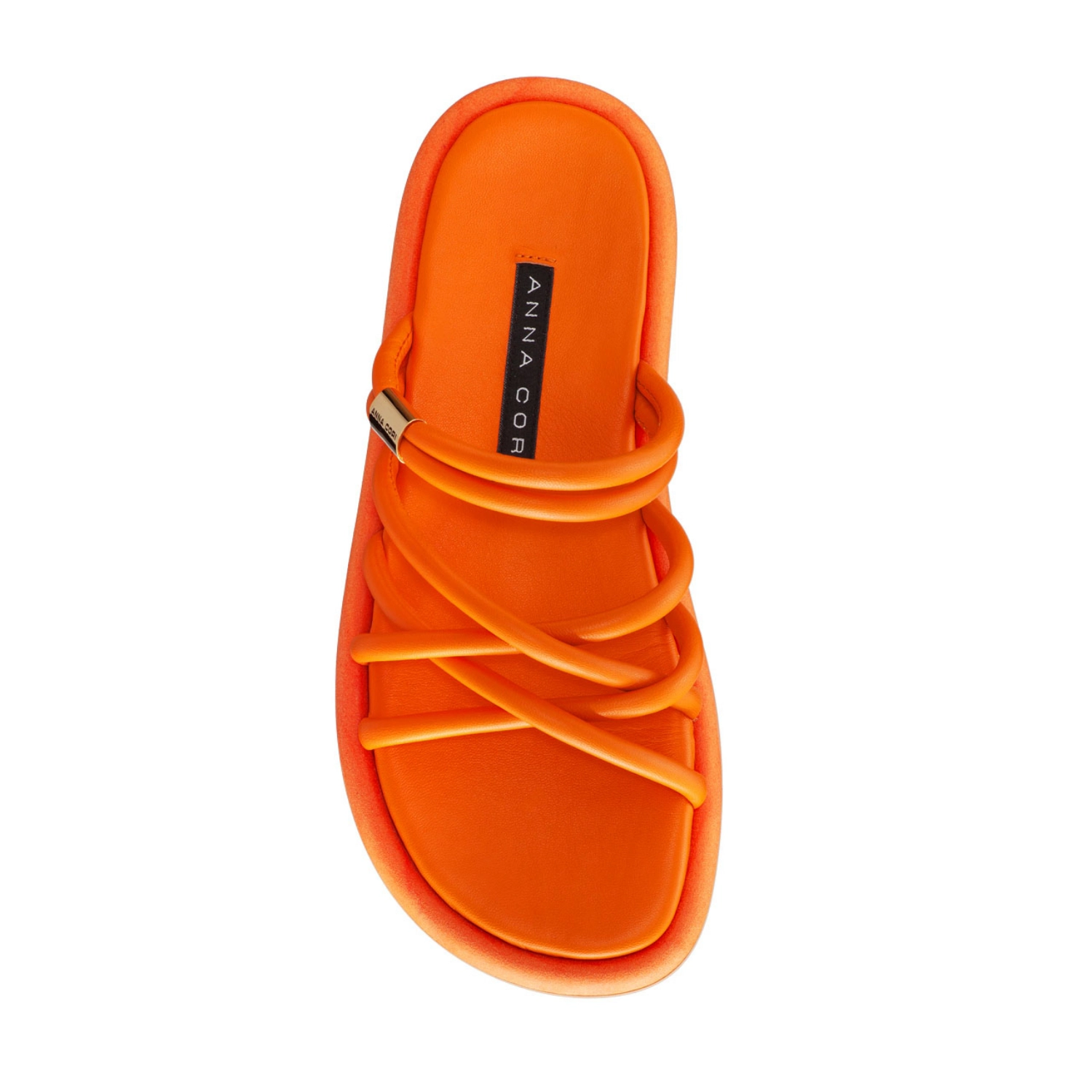 Imagine Papuci din piele Dama 5974 Nappa Arancio
