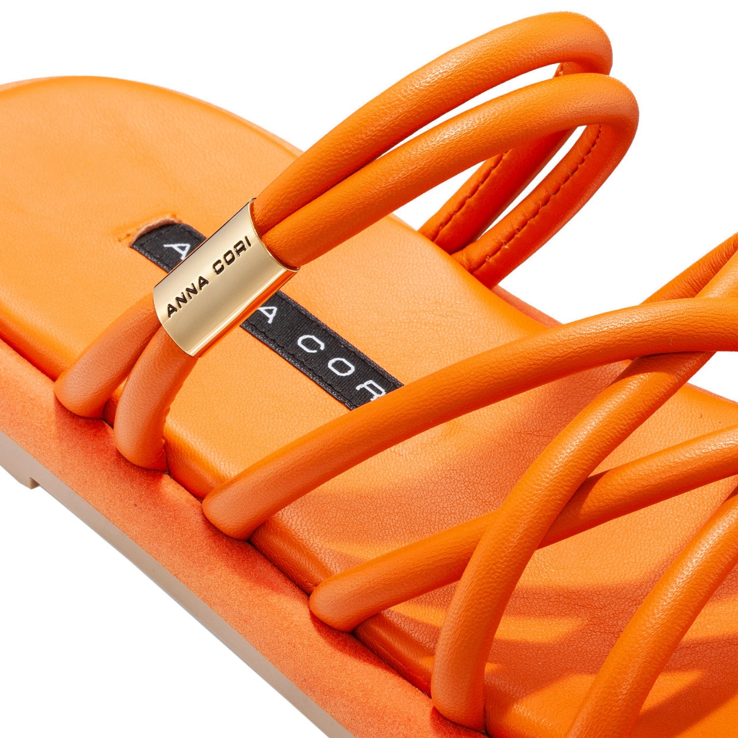 Imagine Papuci din piele Dama 5974 Nappa Arancio