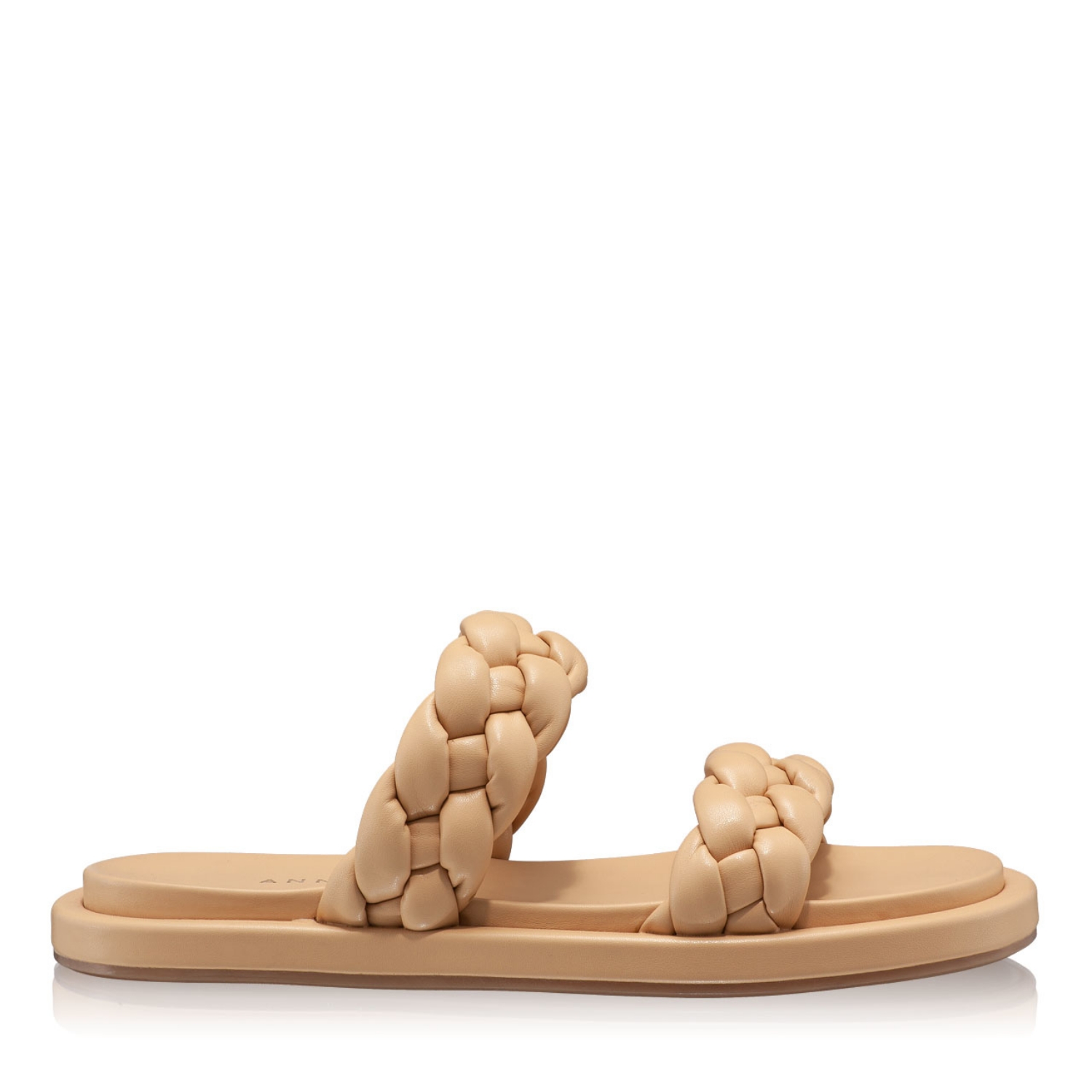 Imagine Papuci din piele Dama 6003 Intreccio Bej