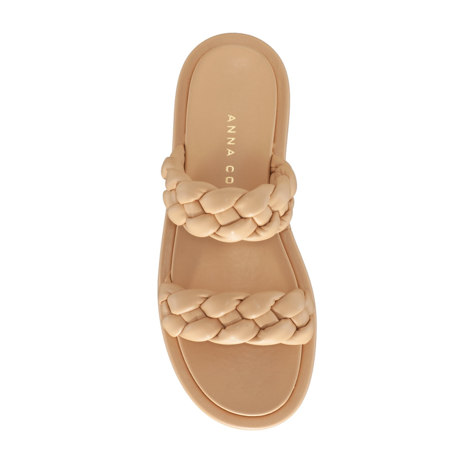 Imagine Papuci din piele Dama 6003 Intreccio Bej