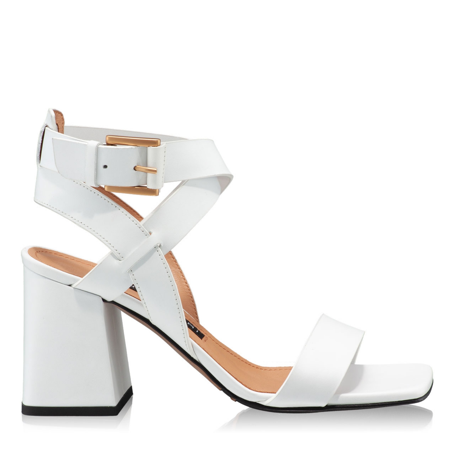 Imagine Sandale Dama 6039 Vitello Alb