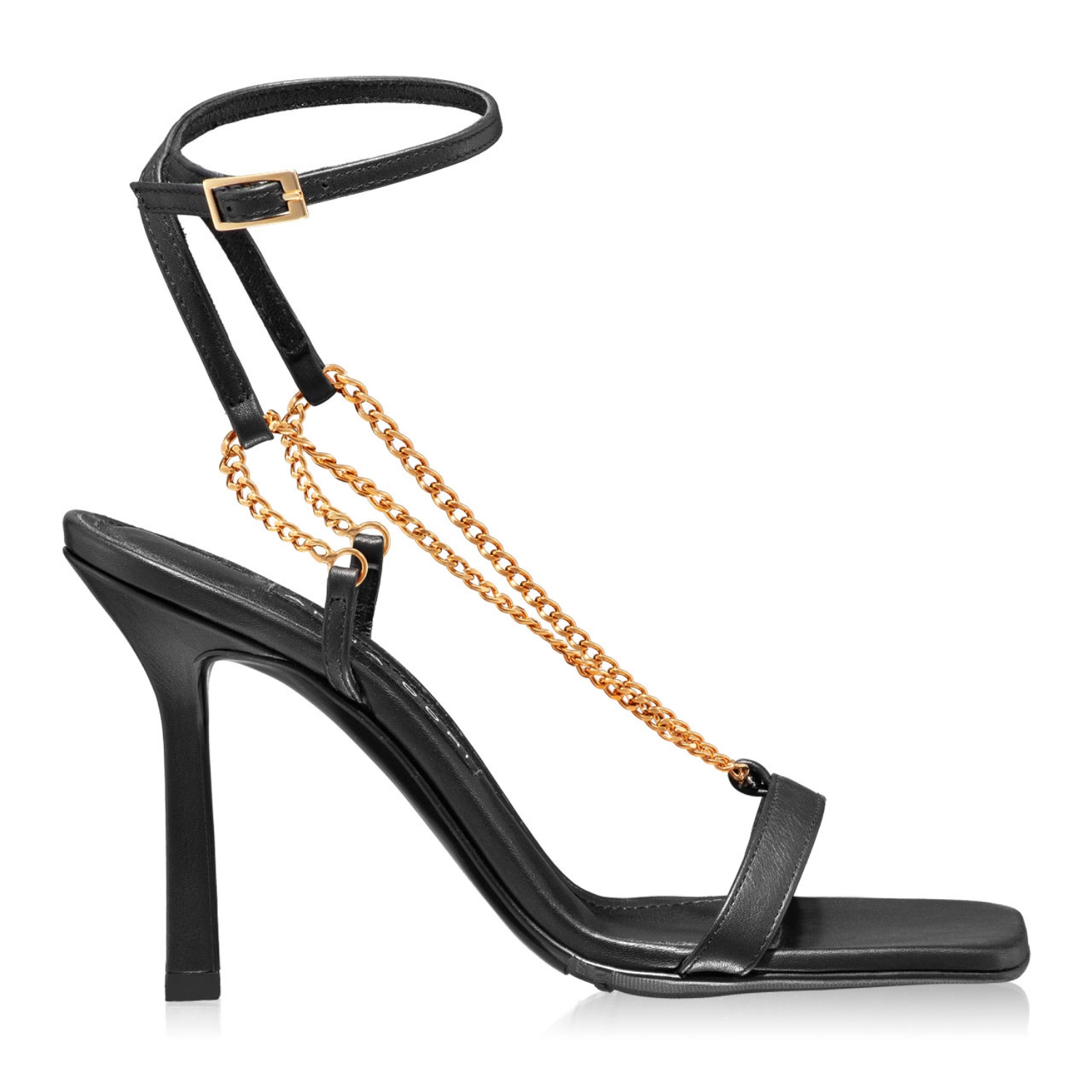 Imagine Sandale Dama 6054 Vitello Negru