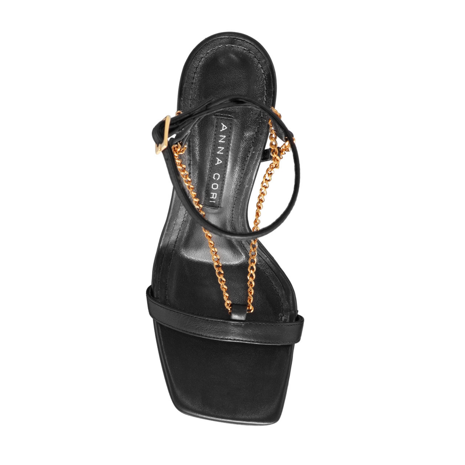 Imagine Sandale Dama 6054 Vitello Negru