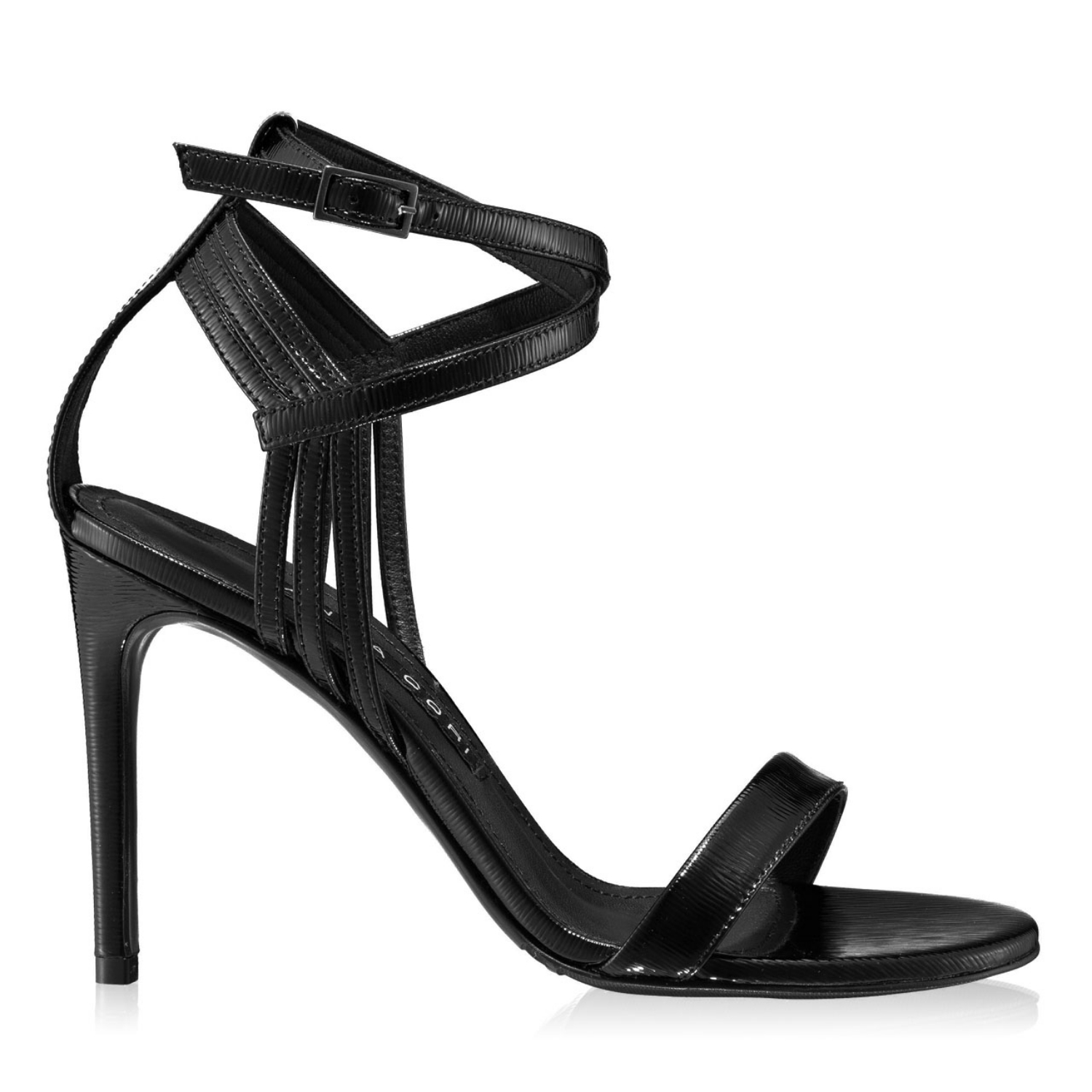 Imagine Sandale Dama 6072 Lac Stamp Negru