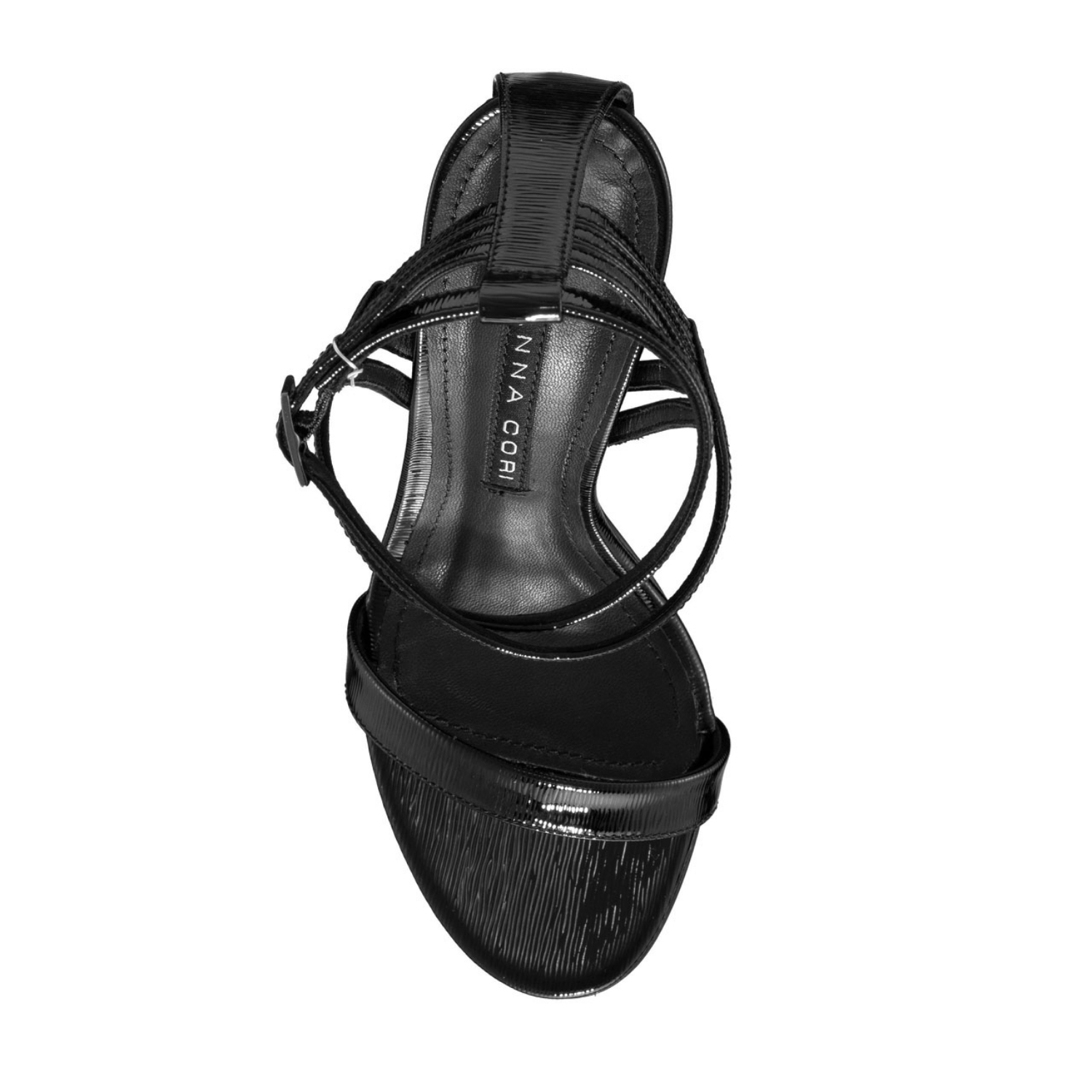 Imagine Sandale Dama 6072 Lac Stamp Negru