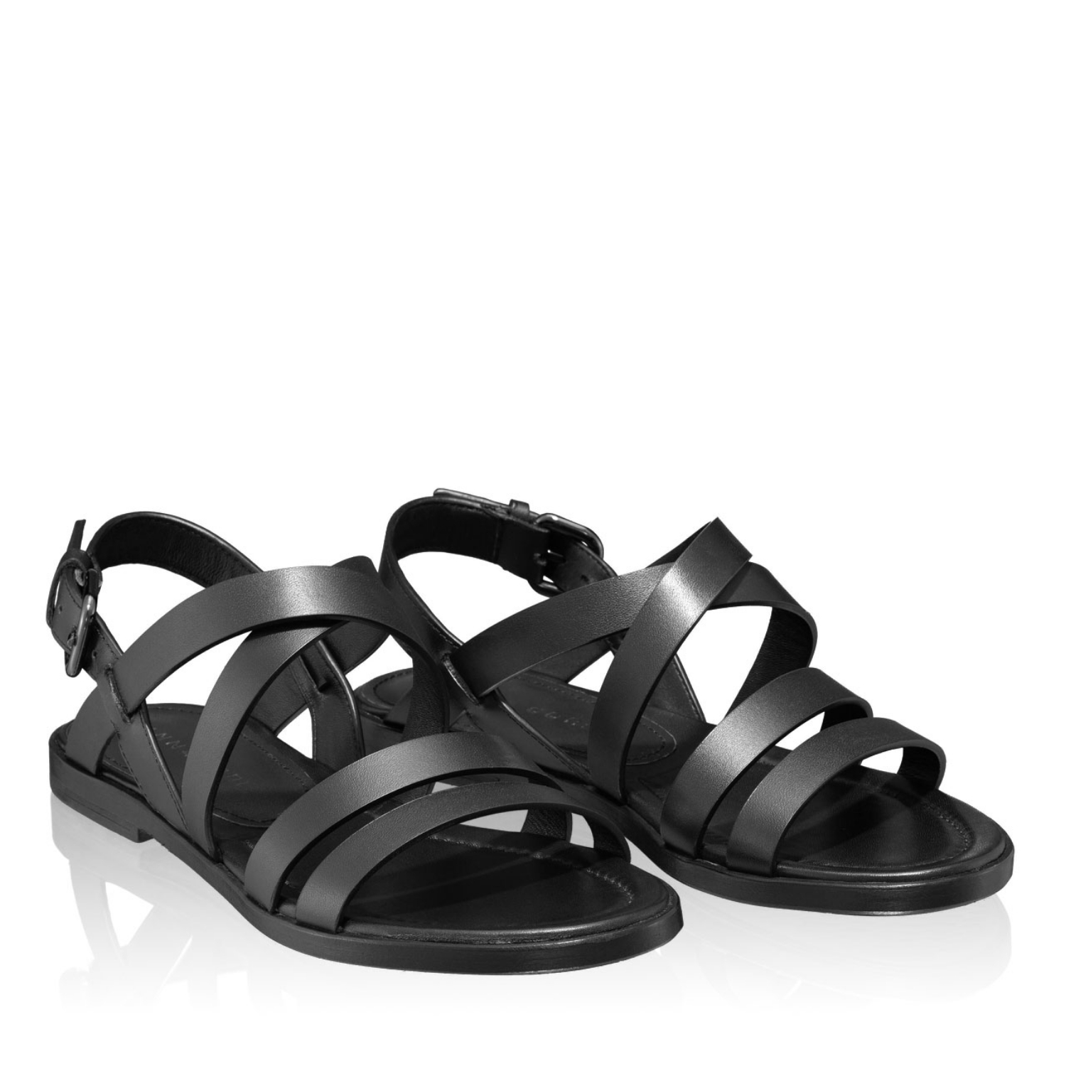 Imagine Sandale Dama 5960 Vitello Negru