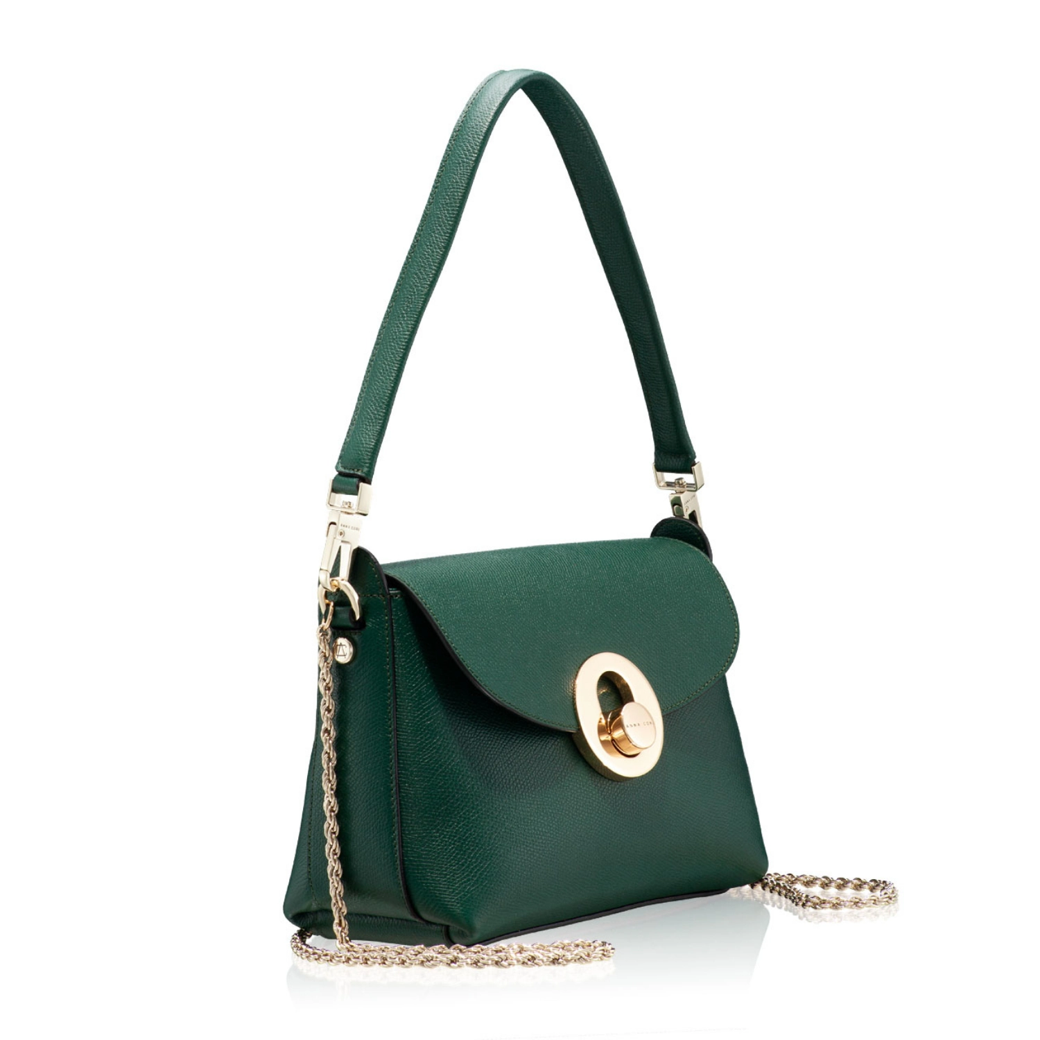 Imagine Geanta dama de umar  KARMA VIT STAMP VERDE