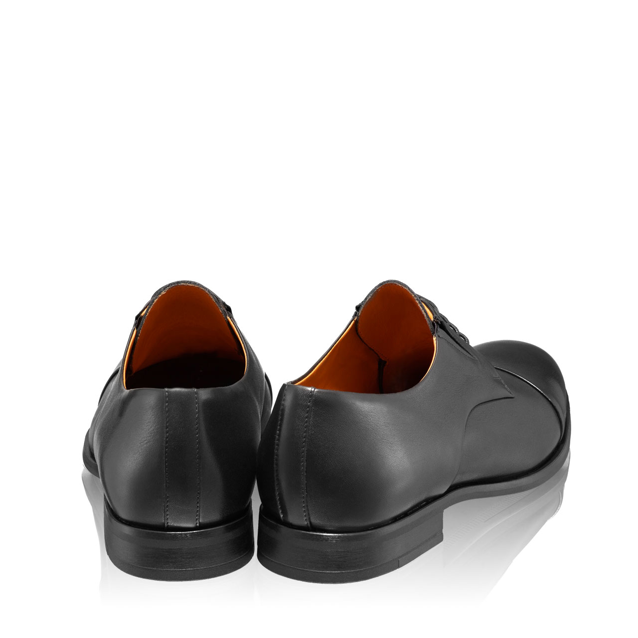 Imagine Pantofi Eleganti Barbati 7041 Vitello Negru