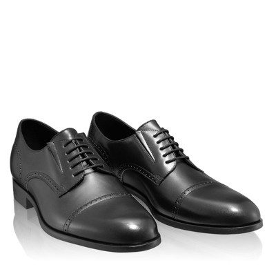 Pantofi Eleganti Barbati 7043 Vitello Negru