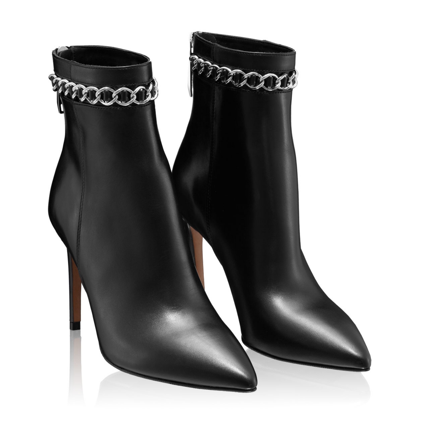 Imagine Botine Dama 6104 Vitello Negru