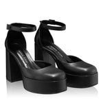 Imagine Pantofi Eleganți Damă 6169 Vitello Negru