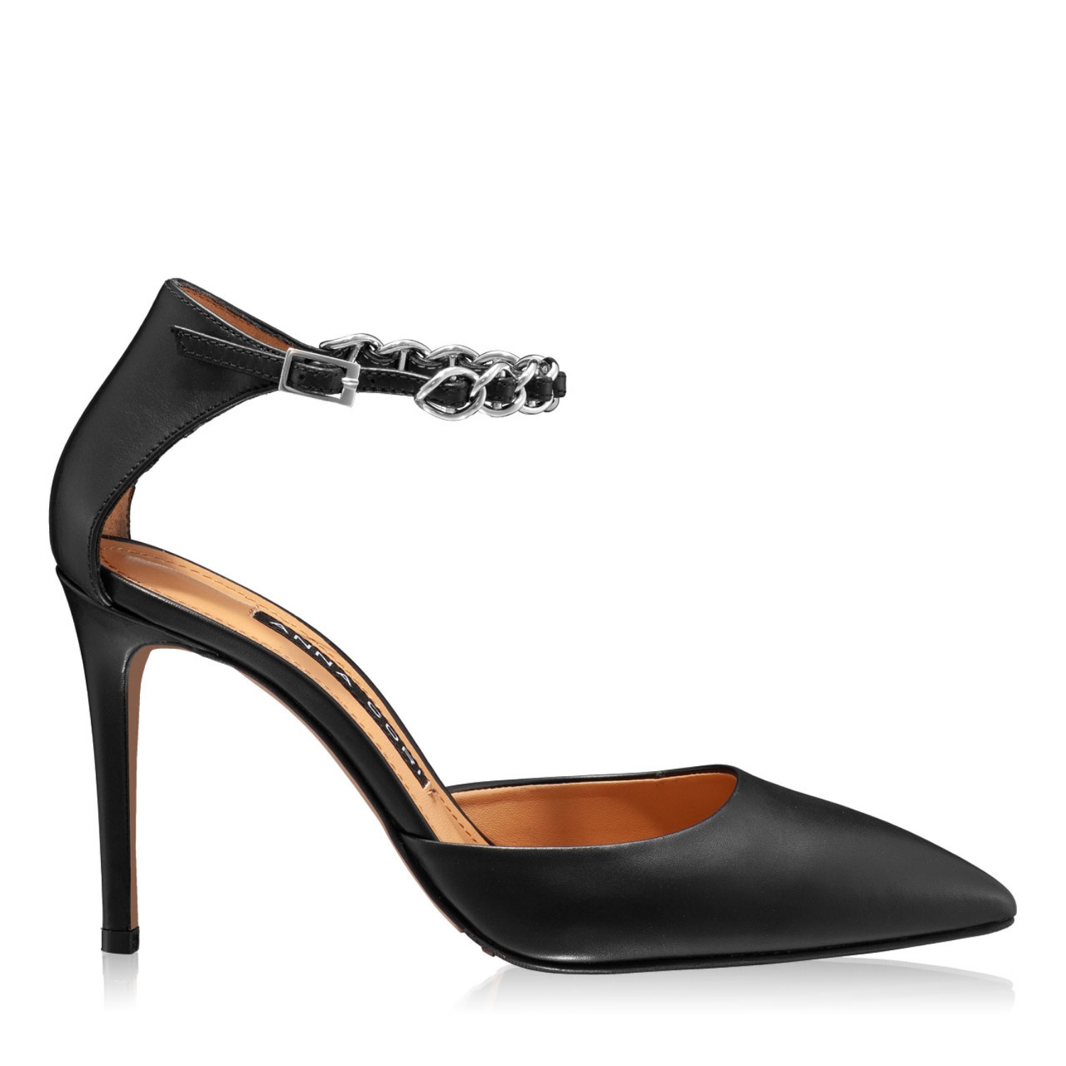 Imagine Pantofi Eleganți Dama 6140 Vitello Negru