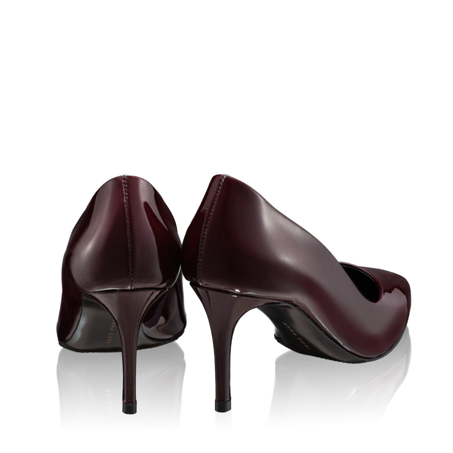 Imagine Pantofi Eleganți Damă 4416 Lac Bordo