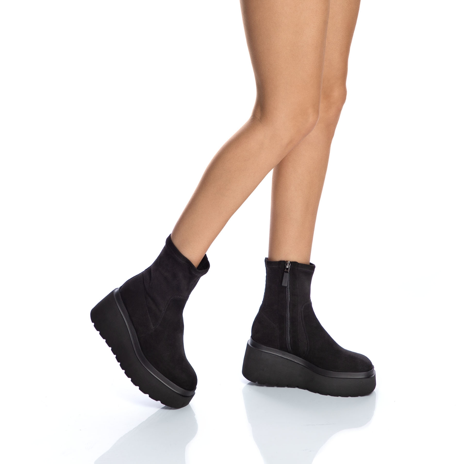 Imagine Ghete Dama 7226 Camoscio Negru