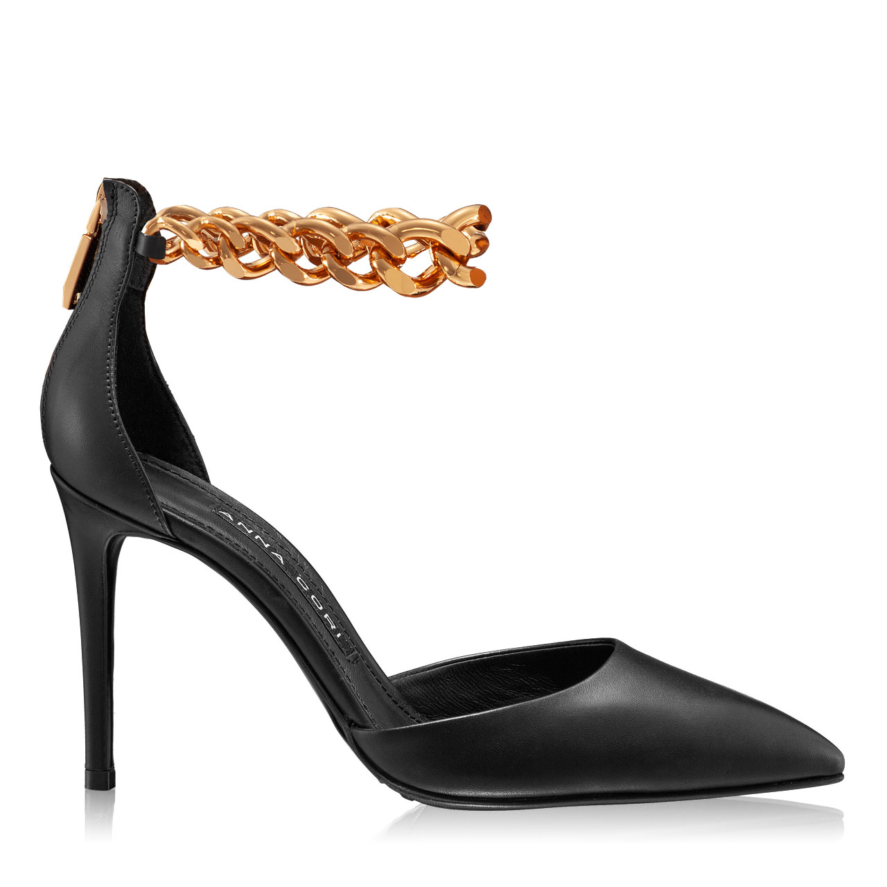 Imagine Pantofi Eleganți Dama 6164 Vitello Negru