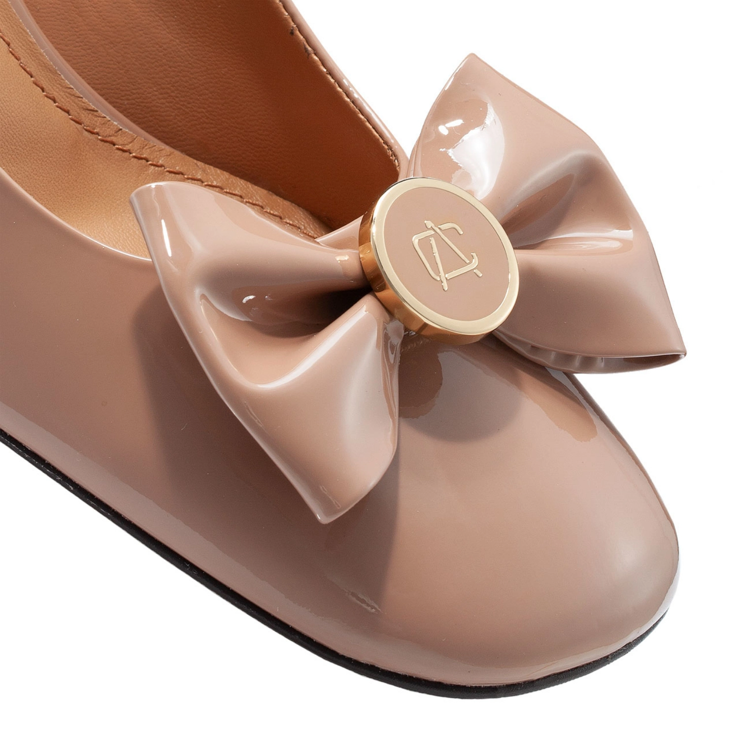 Imagine Pantofi Eleganti Dama 6178 Lac Cappuccino