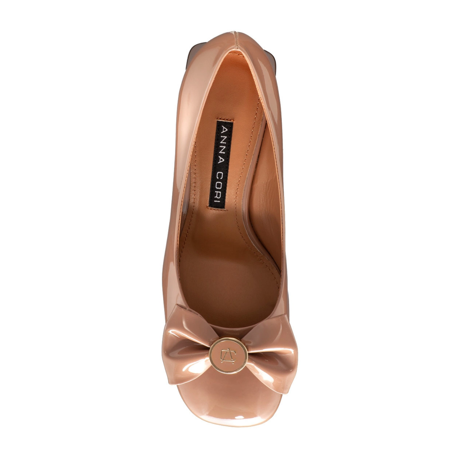 Imagine Pantofi Eleganti Dama 6178 Lac Cappuccino