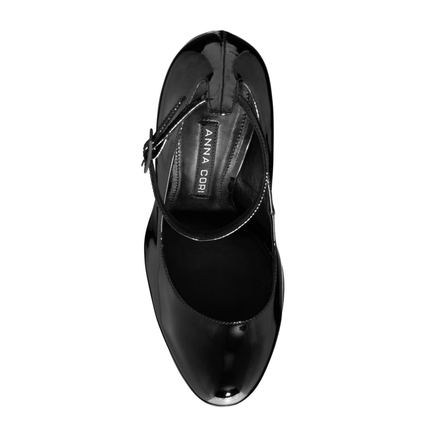 Imagine Pantofi Eleganți Damă 6101 Lac Negru