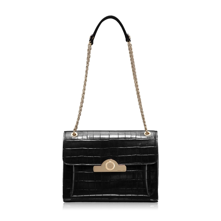 Imagine KELLY CROCO NEGRU