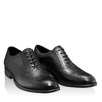 Pantofi Eleganți Bărbați 7071 Vitello Negru