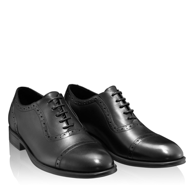 Pantofi Eleganți Bărbați 7072 Vitello Negru