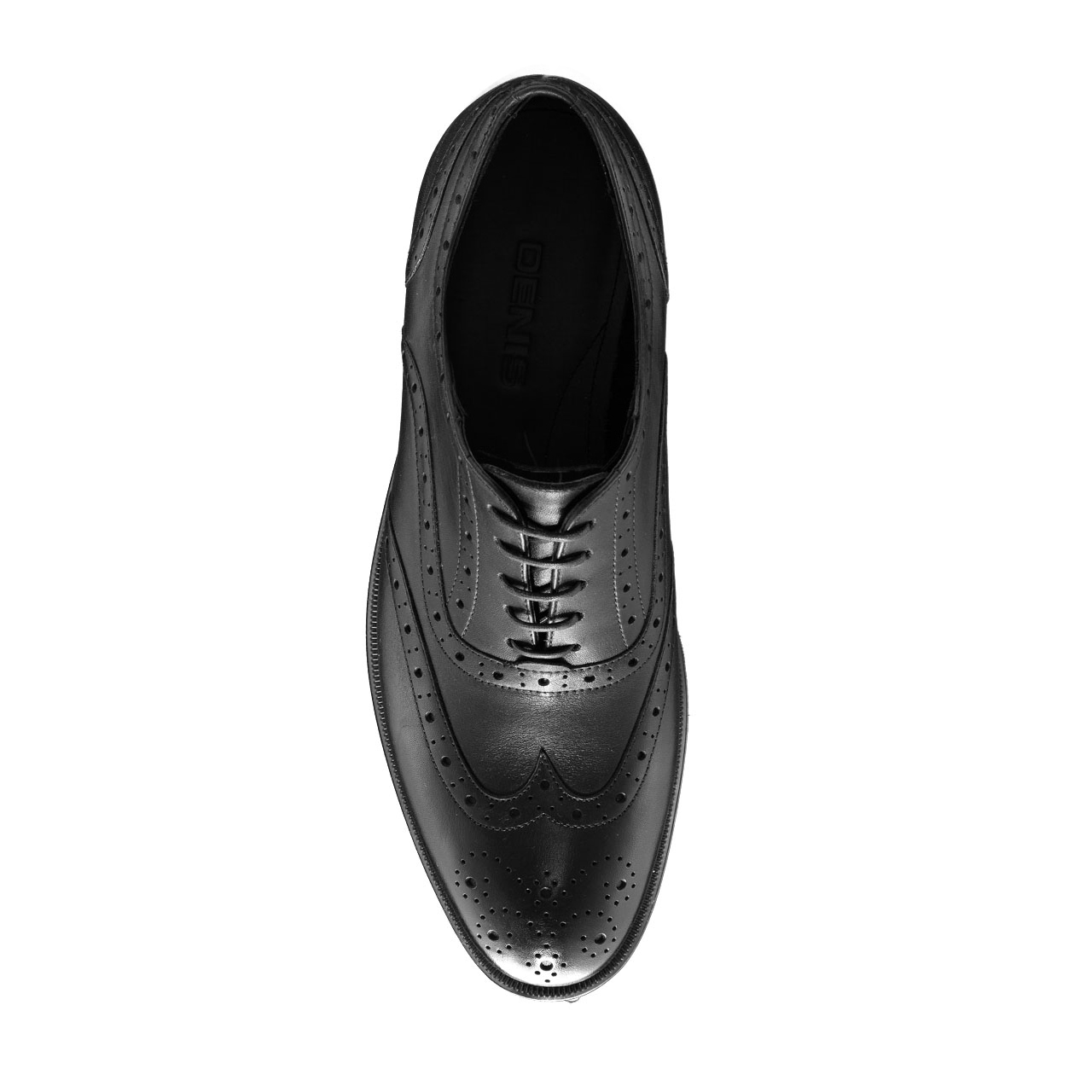 Imagine Pantofi Eleganți Bărbați 7071 Vitello Negru