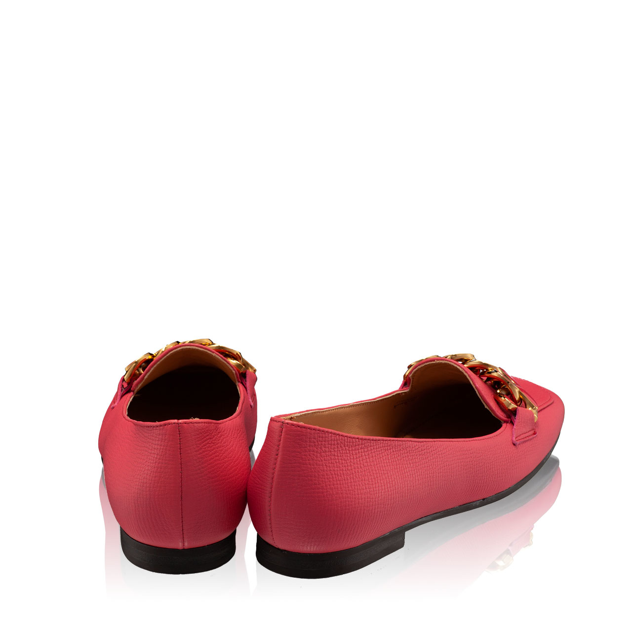 Imagine Pantofi Casual Dama 6167 Vitello Stamp Coral