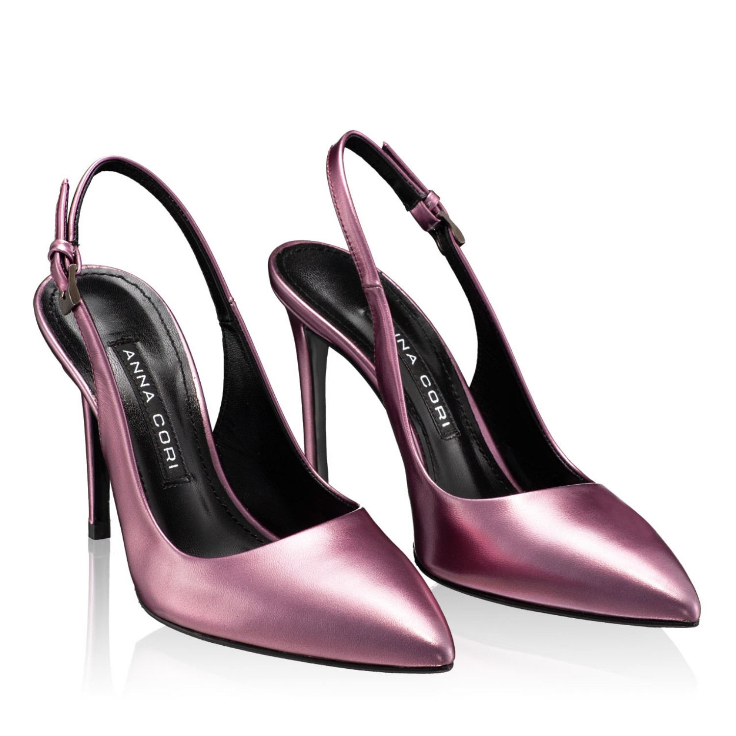 Imagine Pantofi Eleganti Dama 4417 Laminato Viola