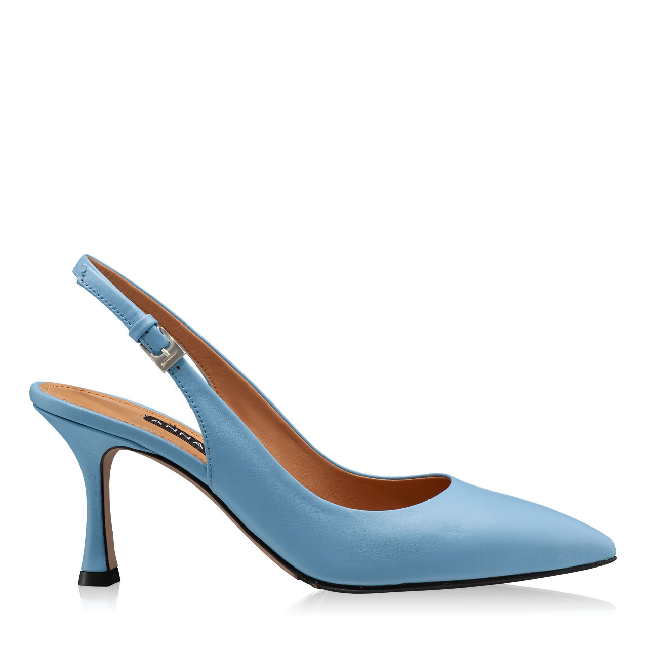 Imagine Pantofi Eleganti Dama 5728 Vitello Azzurro
