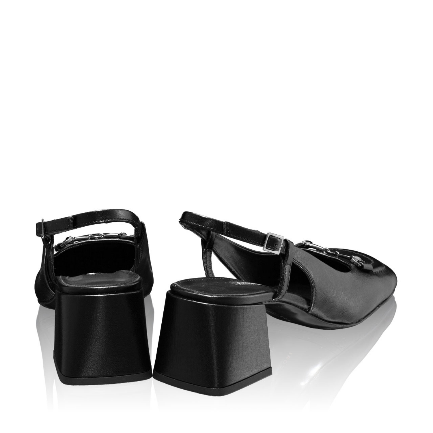 Imagine Pantofi Eleganti Dama 6274 Vitello Negru