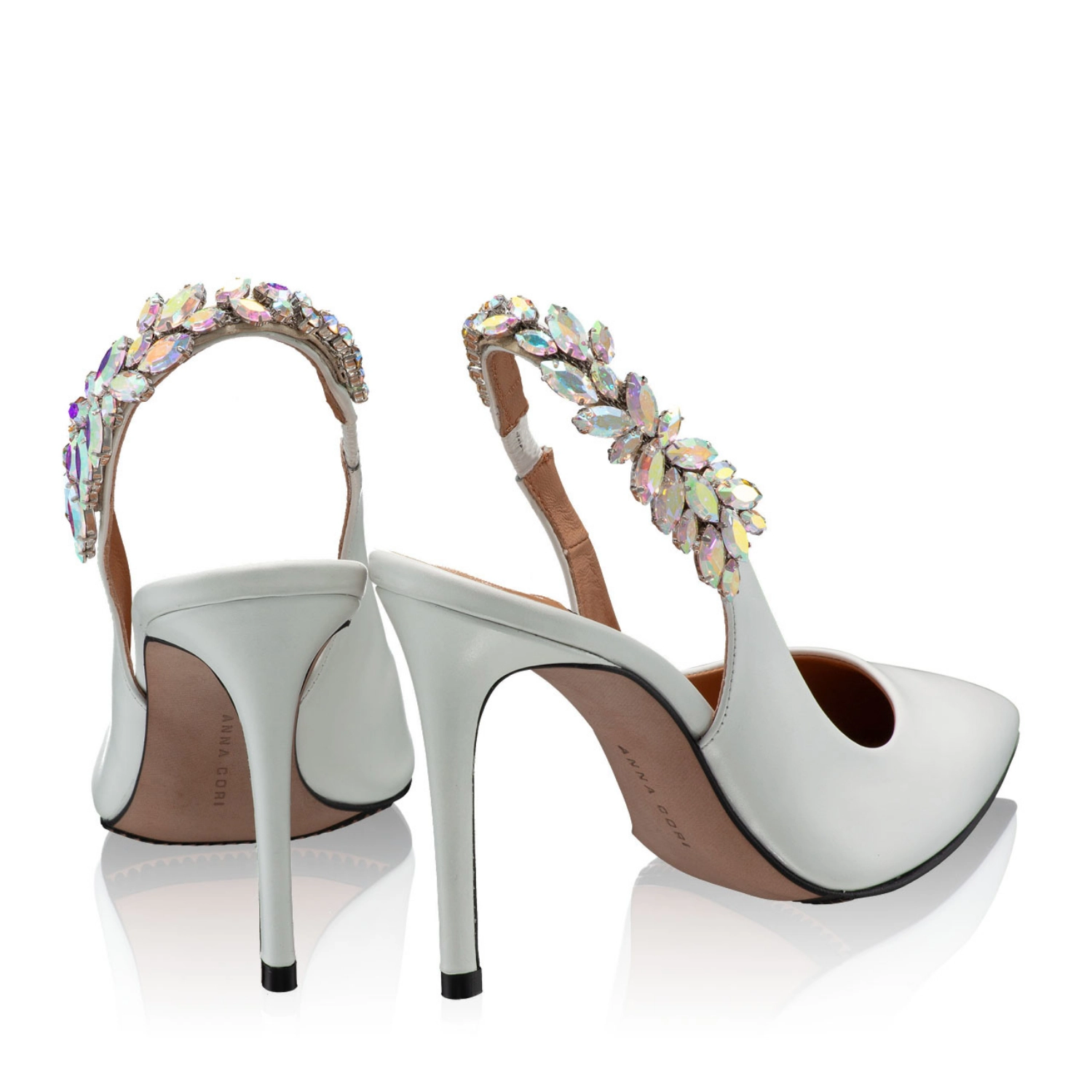 Imagine Pantofi Eleganti Dama 5514 Vitello Alb