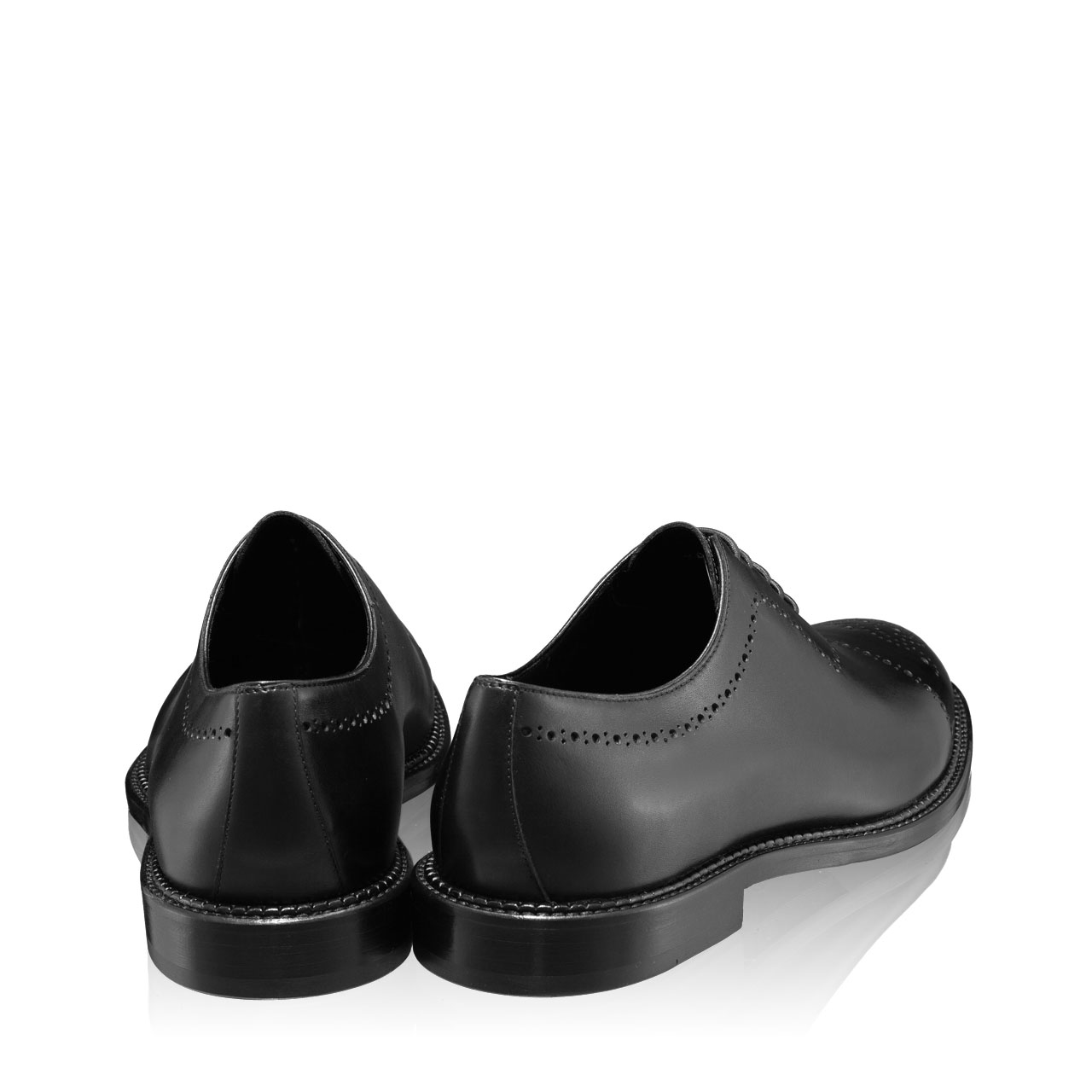 Imagine Pantofi Eleganti Barbati 7037 Vitello Negru