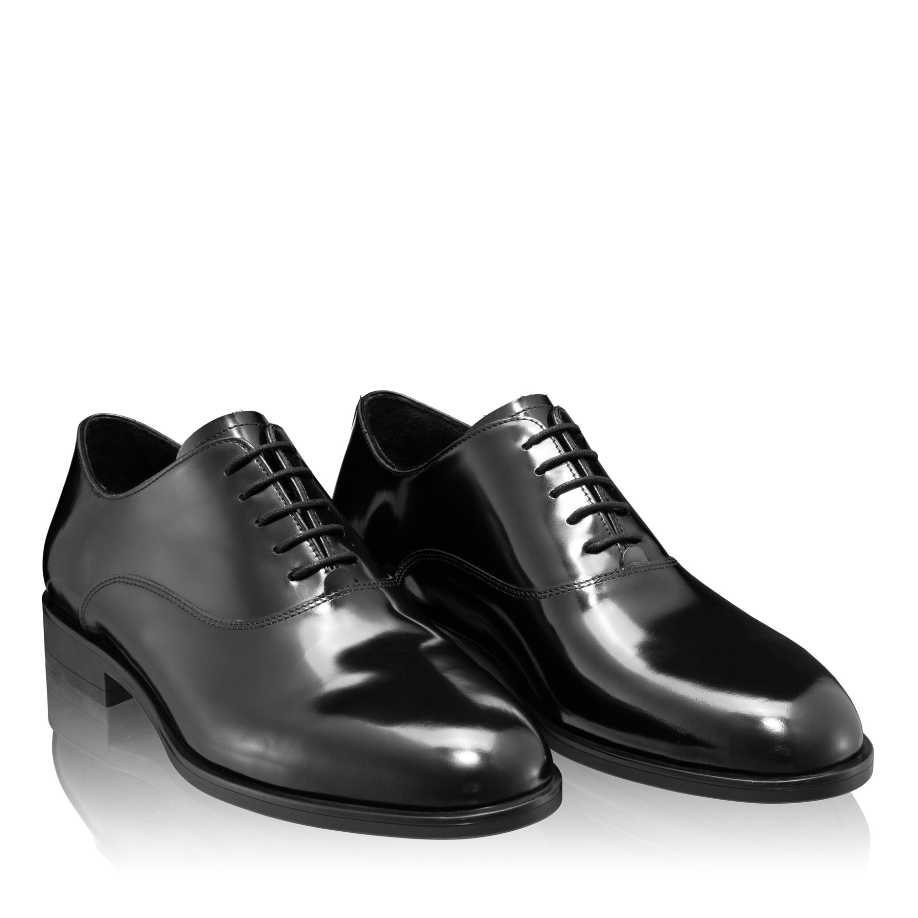 Imagine Pantofi Eleganti Barbati 7098 Abrazivato Negru