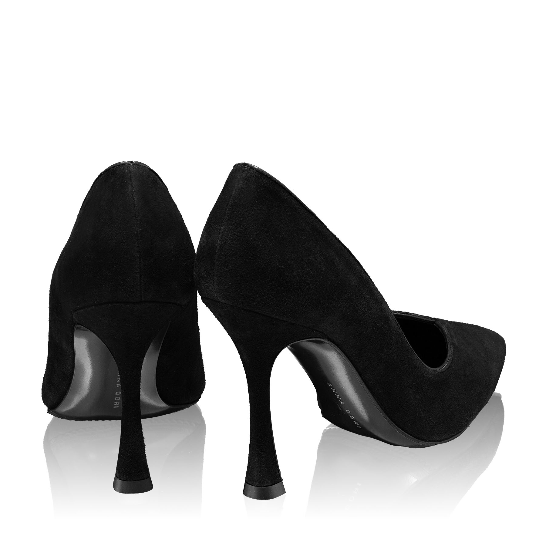 Imagine Pantofi Eleganti Dama 4521 Camoscio Negru