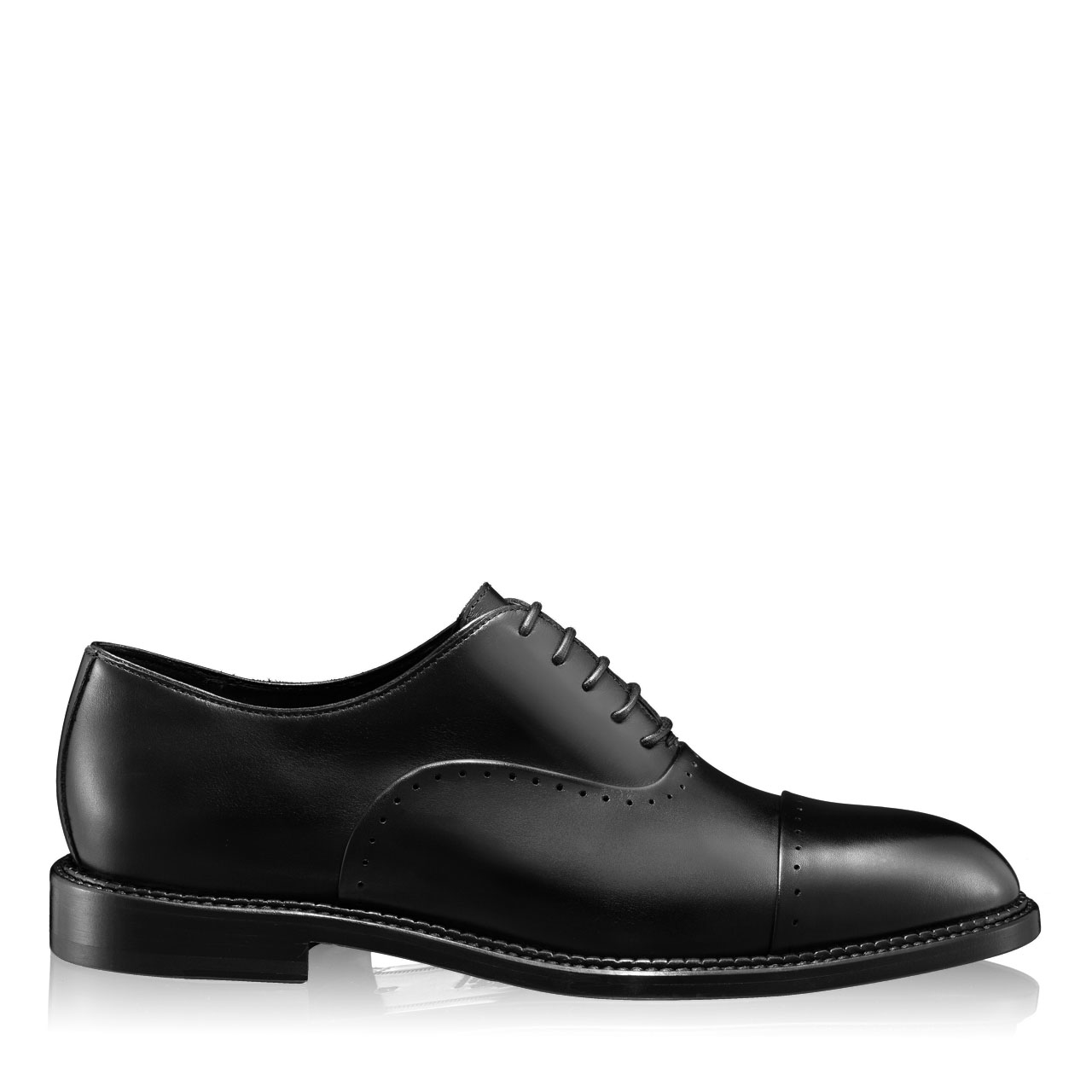Imagine Pantofi Eleganti Barbati 7038 Vitello Negru