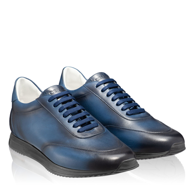 Pantofi Casual Barbati 6883 Vitello Blue