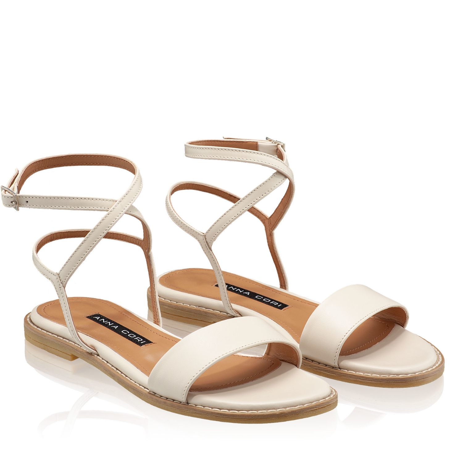 Imagine Sandale Dama 6096 Vitello Panna