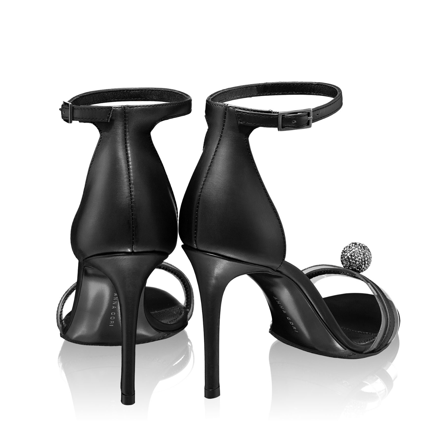 Imagine Sandale Dama 6246 Vitello Negru