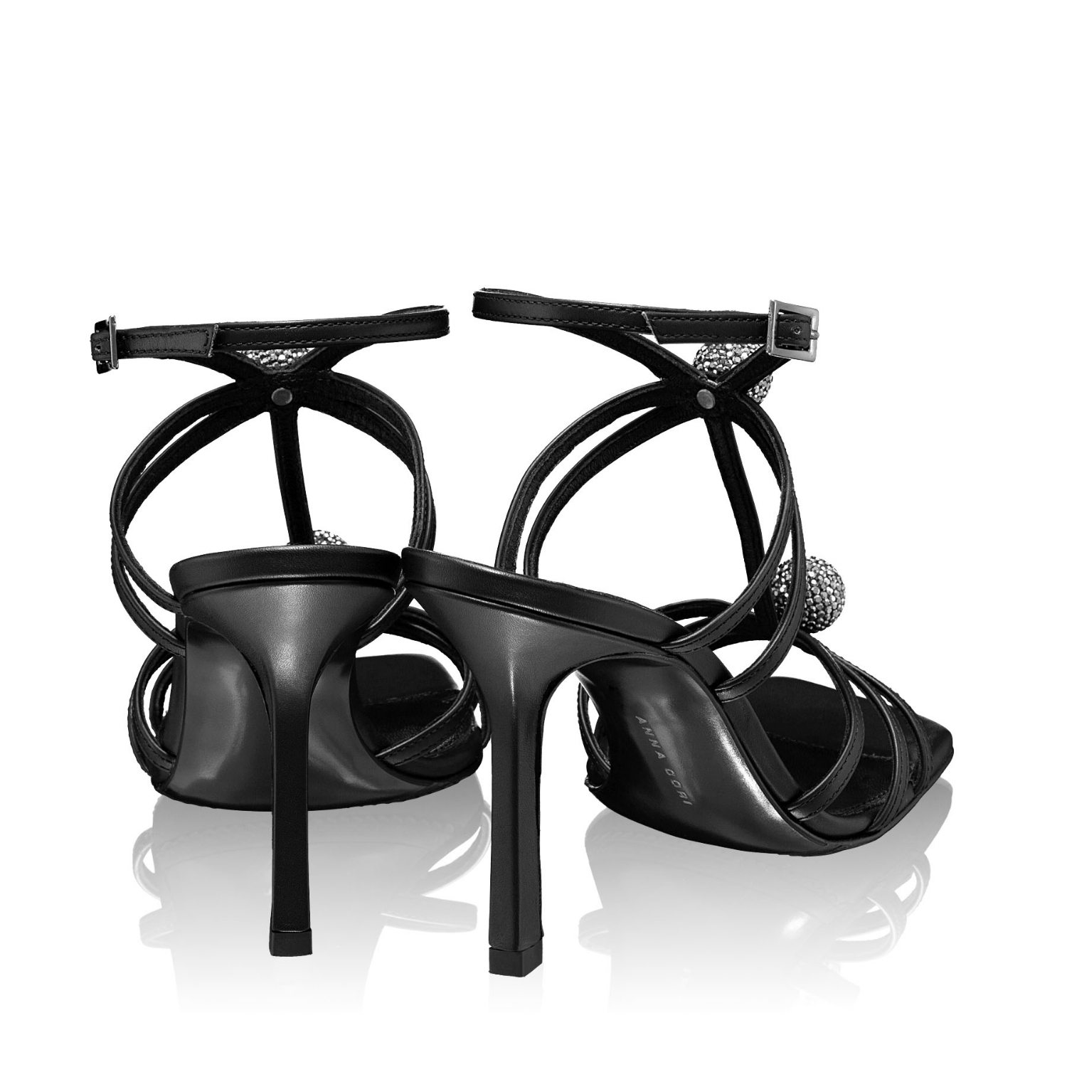 Imagine Sandale Dama 6240 Vitello Negru