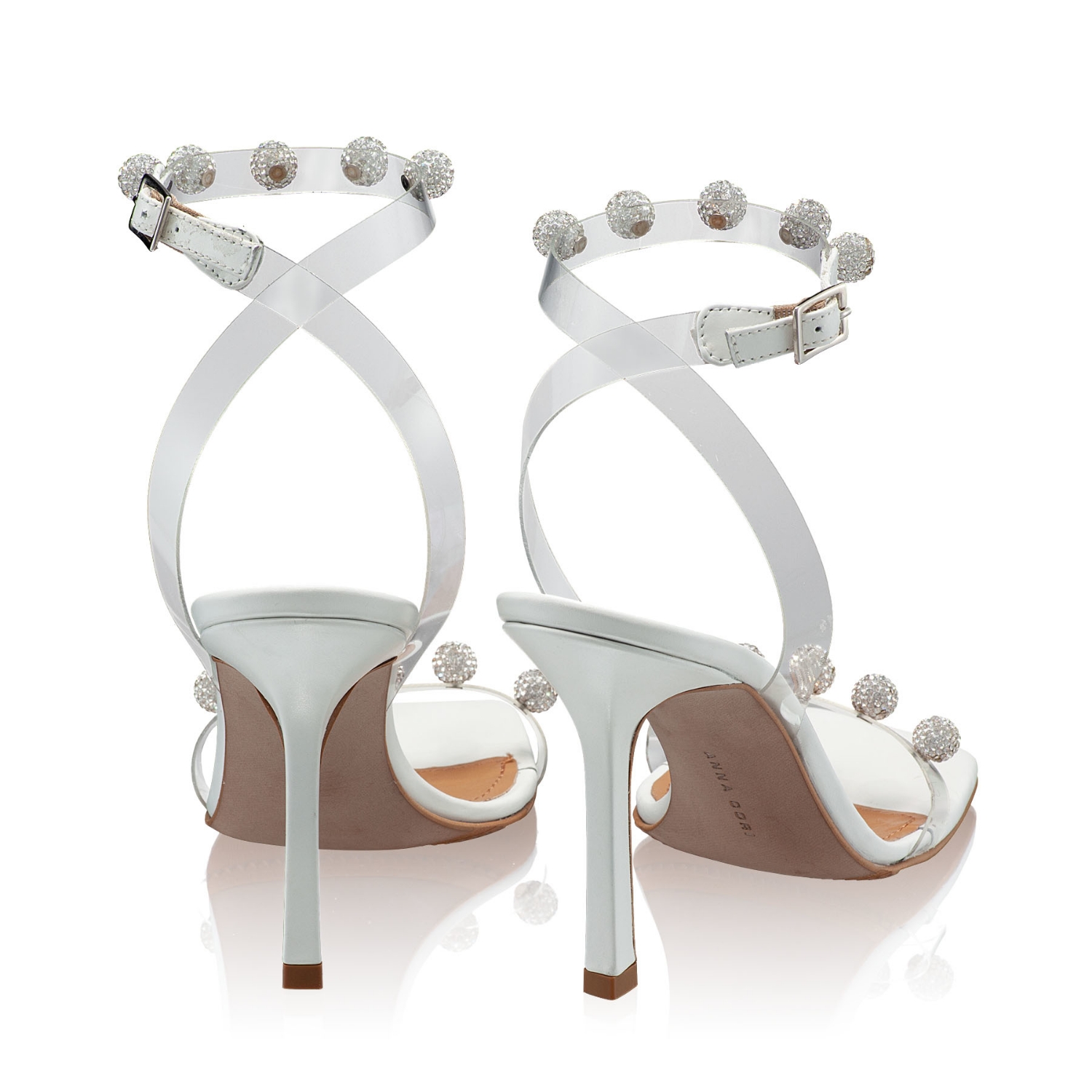 Imagine Sandale Dama 6242 Vitello Alb