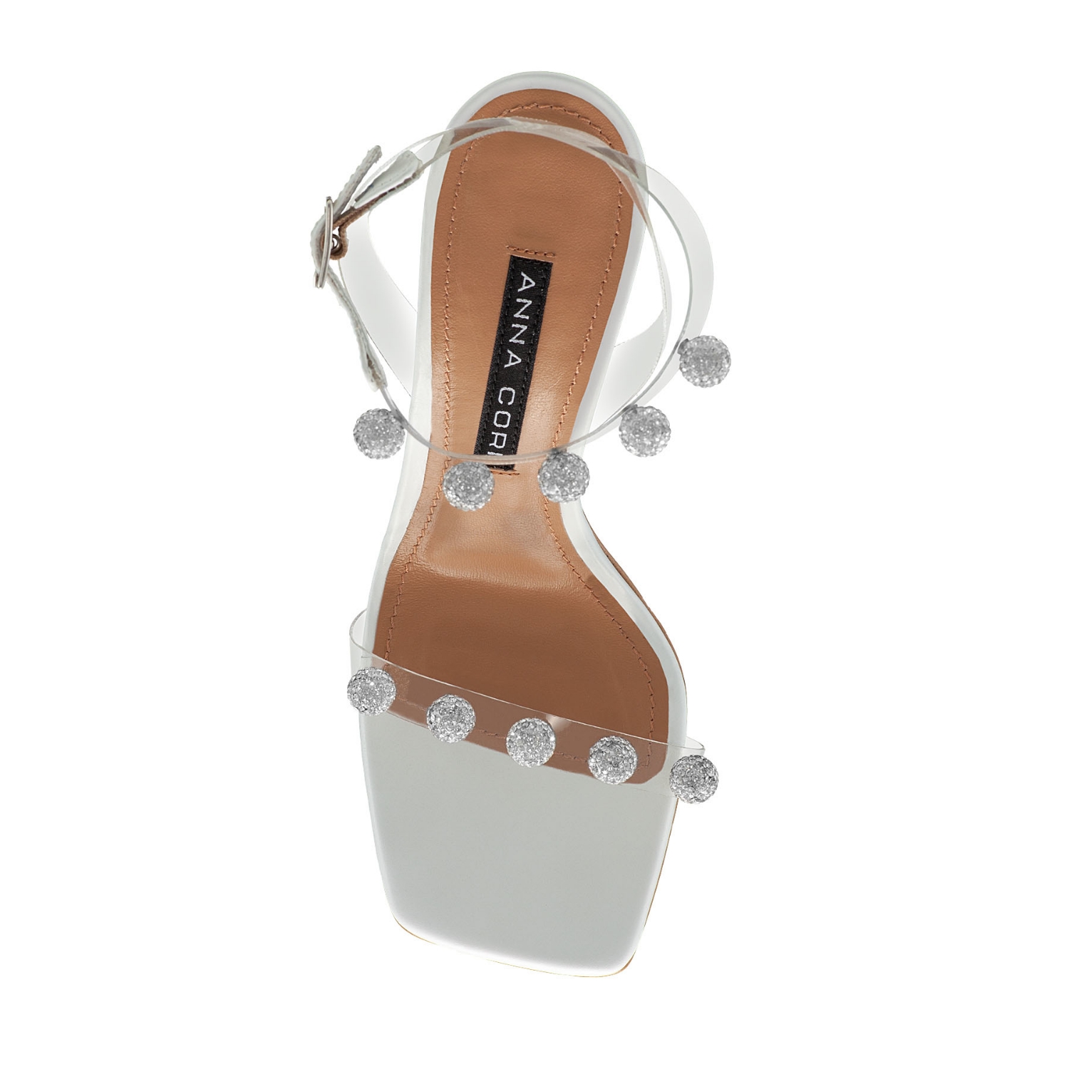 Imagine Sandale Dama 6242 Vitello Alb