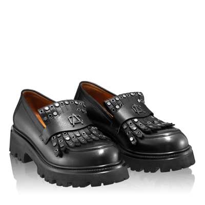 Pantofi Casual Damă 7262 Vitello Negru