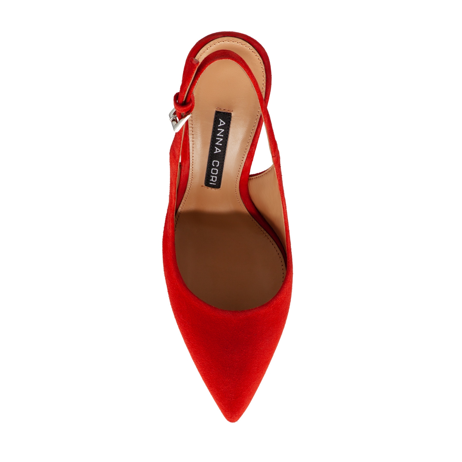 Imagine Pantofi Eleganti Dama 4417 Camoscio Corallo